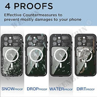 Waterproof Magsafe Snow Dust Shockproof 360° Underwater IP68 Case iPhone 15 14 series