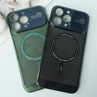 Camera Protection Heat Dissipation Breathable Magsafe Case For iPhone 14 13 12 series