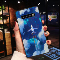 TPU Soft Silicone Anti-knock Case For Samsung Galaxy S10 S10 Plus Note10