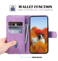 Wrist Strap Flip Leather Wallet Card Holder Case For Samsung Galaxy S23 S22 S21 Ultra Plus