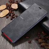 Ultra Thin Leather Case For Galaxy Note 9 S8 Plus S9 S9 Plus