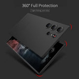 Ultra-Thin Matte Transparent TPU Case For Samsung Galaxy S24 S23 series