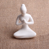 Yoga Women Figurine Zen Garden Statues