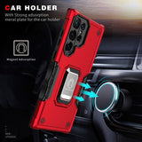Armor Bracket Invisible Ring Case For Samsung Galaxy S23 Ultra Plus