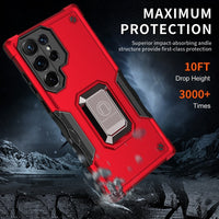 Armor Bracket Invisible Ring Case For Samsung Galaxy S23 Ultra Plus