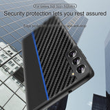 Ultra Thin TPU Carbon Fiber Case For Samsung Galaxy S23 S22 Ultra Plus