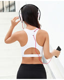 Running Gym Yoga Bra Back Pocket Women