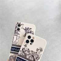 Luxury Fashion Relief Soft Silicone Case For iPhone 12 11 XS Series