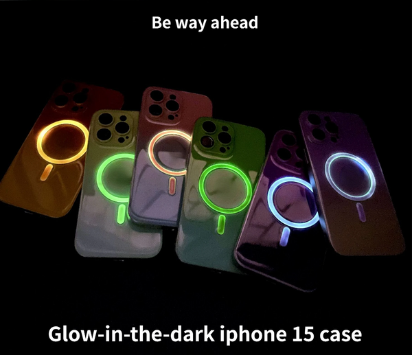 Gorgeous & Fun Colorful Glowing-In-The-Dark Case For iPhone 15 14 13 12 series