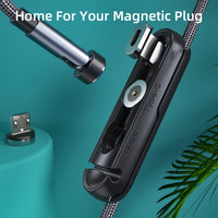 Magnetic Plug Case Portable Cable Organizer for iPhone Micro USB Type C
