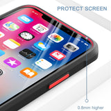 Transparent Shockproof Back Case for iPhone 13 12 11 Pro Max Mini