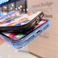 Beautiful 3D Butterfly Bracket Luxury Glitter Soft Silicon Phone Case For IPhone 11 / 11 Pro/ 11 Pro Max