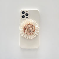 Cute 3D Daisy Flower Silicone Case For iphone 12 11 Series