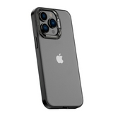 Luxury Magnetic Metal Lens Stand Matte Case for iPhone 13 12 Pro Max