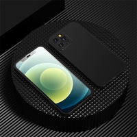 360 Full Protection Shockproof Tempered Glass Clear Case For iPhone 12 11 Series