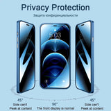 360 All Inclusive Front Privacy Tempered Glass Case for iPhone 13 12 Pro Max Mini