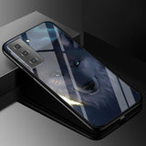 Glass Hard Back Cover Case For Samsung S21 Ultra Plus 5G