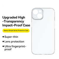 Transparent Soft TPU Silicone Case for iPhone 14 series