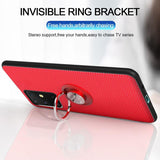 Car Magnetic Stand Ring Back Cover for Samsung Galaxy S20 Series