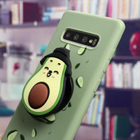 3D Luxury Cute Cartoon Fruit Avocado Soft Silicone Phone Case For Samsung S20 Series