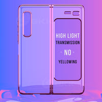 Ultra-thin Plating All inclusive Anti-fall Protective Hard Cover Case For Samsung Galaxy Fold