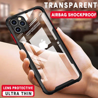 Luxury Shockproof Clear Silicone Cover Camera Protection Case For iPhone 11 Ultra 1