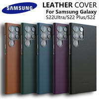 Original High Quality Leather Case for Samsung Galaxy S22 Ultra Plus