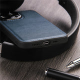 Solid Color PU Leather Camera Protection Case for iPhone 13 12 11 Pro Max