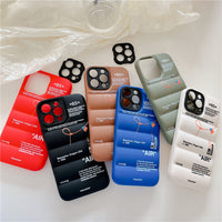Fluffy Down Jacket Case for iPhone 13 12 11 Pro Max