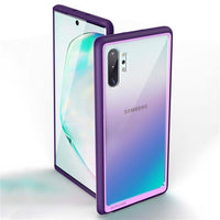 Premium Hybrid TPU Bumper Protective Clear PC Back Cover For Samsung Galaxy Note 10 Series