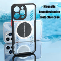 Camera Protection Magnetic Heat Dissipation Case for iPhone 13 12 11 Pro Max Mini