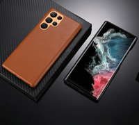 Luxury Leather Case for Samsung Galaxy S22 Plus S22 Ultra