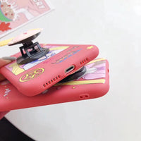 High Quality Cute Sailor Moon Soft Silicon Phone Case with Kickstand for iPhone 11 Series