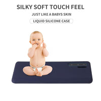 High Quality Soft Touch Silky Silicone Protective Case FOR HUAWEI P40 Series