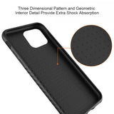 Carbon Fiber Texture Shockproof Case for Apple iPhone 12 Series