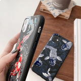 Koi Fish Soft Rubber Protective Case For iPhone 12 11 Series