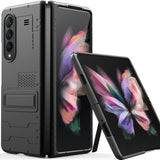 Luxury Hard Ultralight Armor Stylish Protection Kickstand Case for Samsung Galaxy Z Fold 3