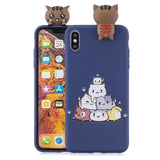 3D Kawaii Unicorn Panda Bear Silicon Shockproof Case for iPhone 11 Series