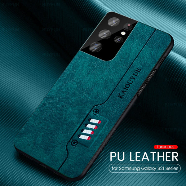 Galaxy S21 Ultra Leather Case