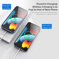 Magnetic Case with Foldable Kickstand Support Wireless Charging For iPhone 13 Series