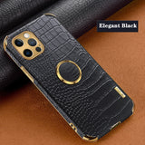 Genuine Leather Personalized Phone Case for iPhone 12 11 Series