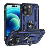 Magnetic Ring Kickstand Armor Case for iPhone 14 13 12 11 series