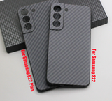 Carbon Fiber Camera Protection Case for Samsung S22 Plus S22 Ultra