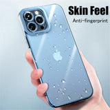 Luxury Transparent Plating Shockproof Case for iPhone 13 12 11 Pro Max