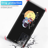 Lovely Space Pattern Painted Silicone TPU Waterproof Case for Samsung Note 20 Series