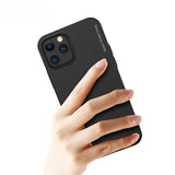 Matte PC Minimalist Thin Hard Back Cover Case For iPhone 12 Series