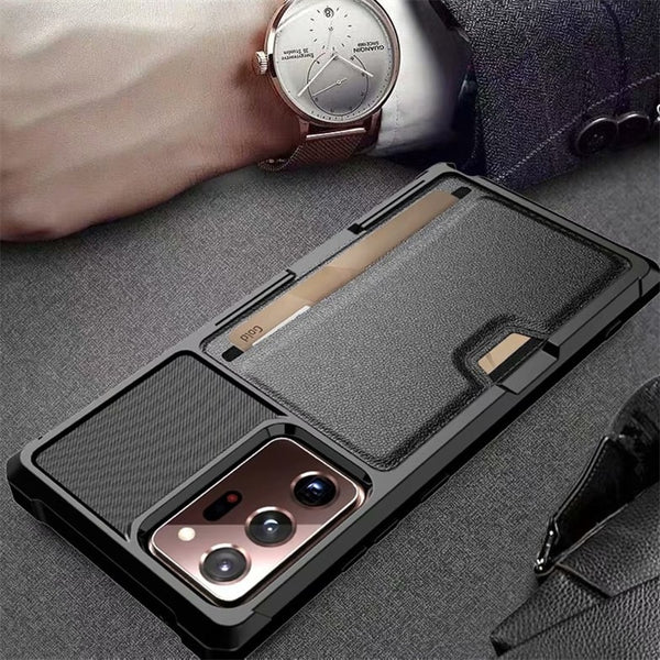 Magnetic Leather Skin Card Slot Protection Case for Samsung Galaxy S20 Ultra S20 Plus & Note 20 Ultra 1
