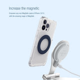 SnapHold Magnetic Sticker Wireless Car Charger Stick Silicone Holder for iPhone Samsung