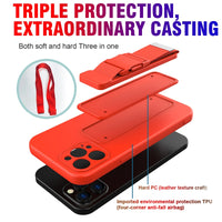 Crossbody Shoulder Strap Anti fall Multifunctional Case For iPhone 12 11 Series