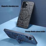 Multifunctional Magnetic Charging Holder Case for iPhone 13 12 11 Series